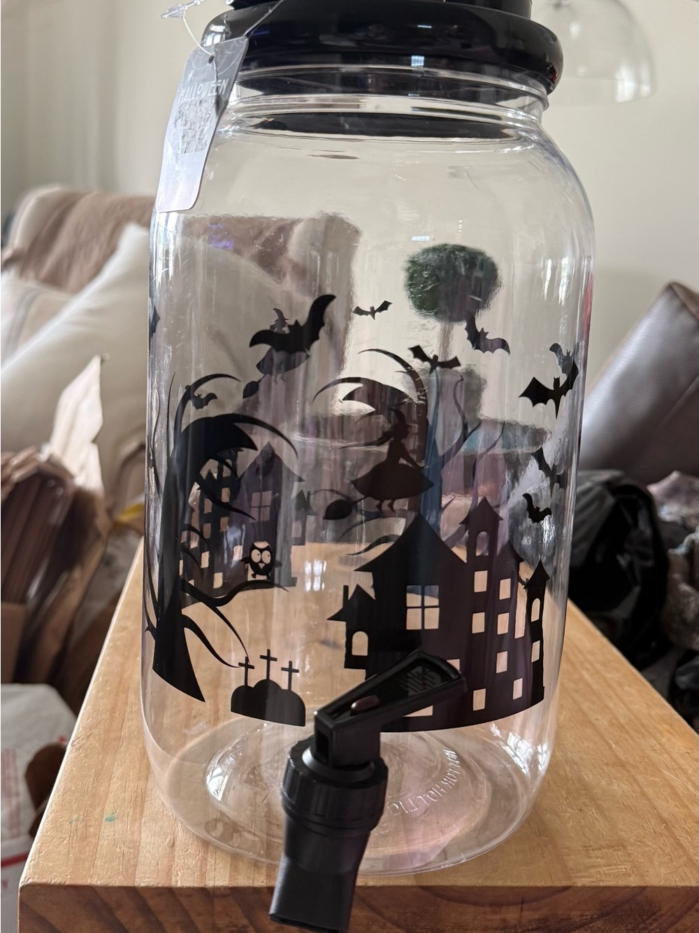 Halloween Haunted House Beverage Dispenser -122oz